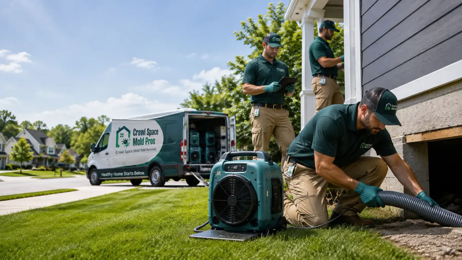 Crawl Space Mold Removal in Gratiot, OH